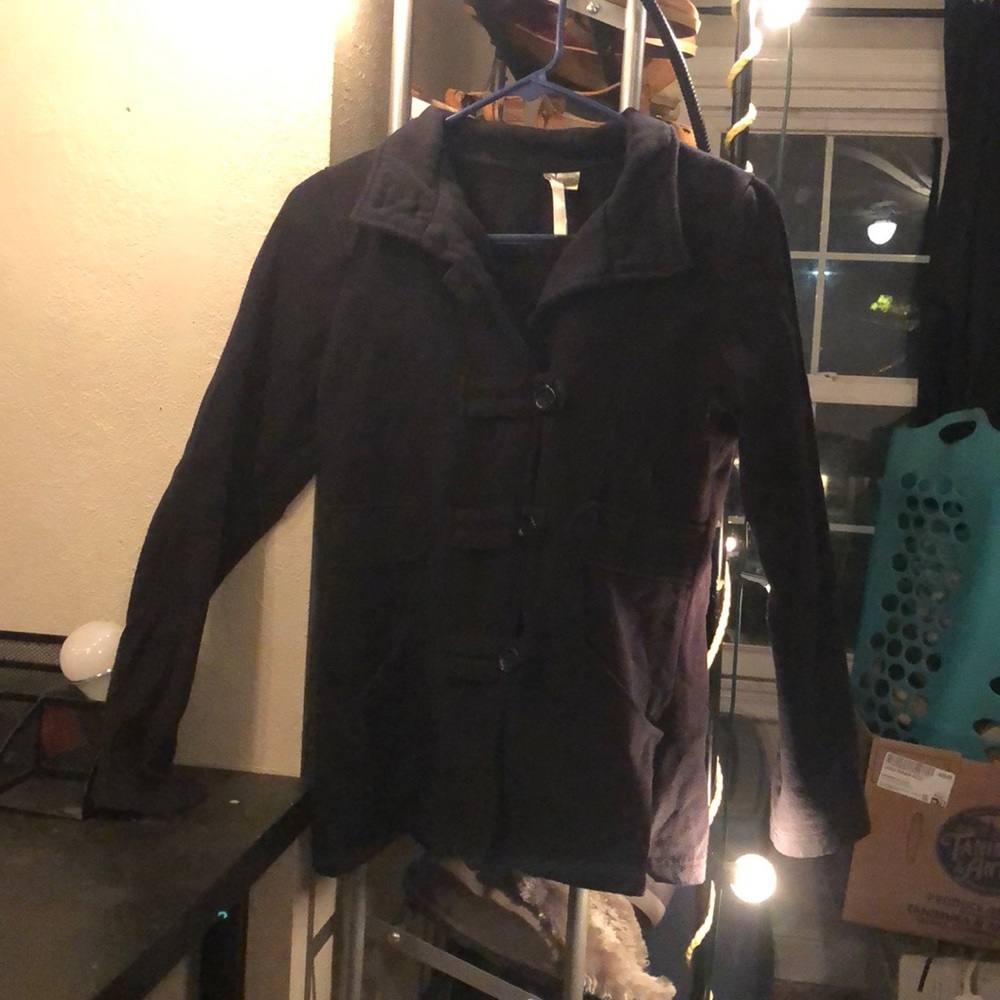 Black Button Jacket